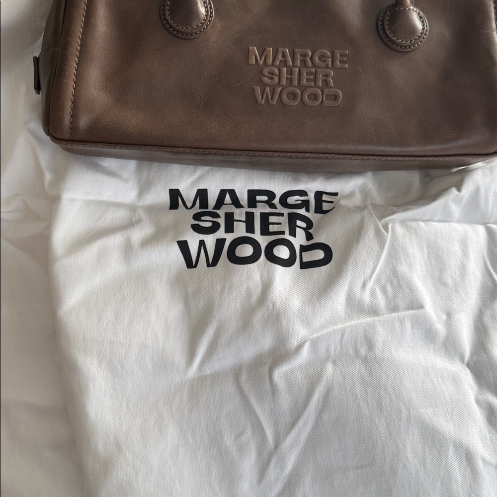 SOFT BOSTON EW_washed brown pull-up bag - Picture 6 of 8